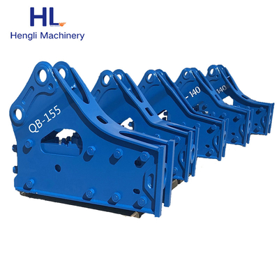 HL155 مطرقة هيدروليكية صامتة نوع الكسارة الهيدروليكية جاك هامر للحفارات الصغيرة