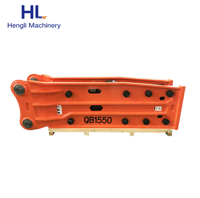 HL155 مطرقة هيدروليكية صامتة نوع الكسارة الهيدروليكية جاك هامر للحفارات الصغيرة