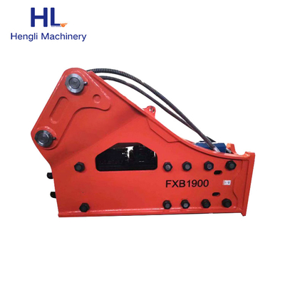 HL190 49 طن حفارة الكسارة الهيدروليكية رود مطرقة هيدروليكية كومة كبيرة